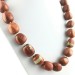 RED Jasper Necklace PEARL - LEO GEMINI PISCES Tumbled Stone Crystal Healing-2