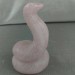 Snake Handmade Rose Quartz BIG Python Serpe MINERALS Chakra Crystals−3