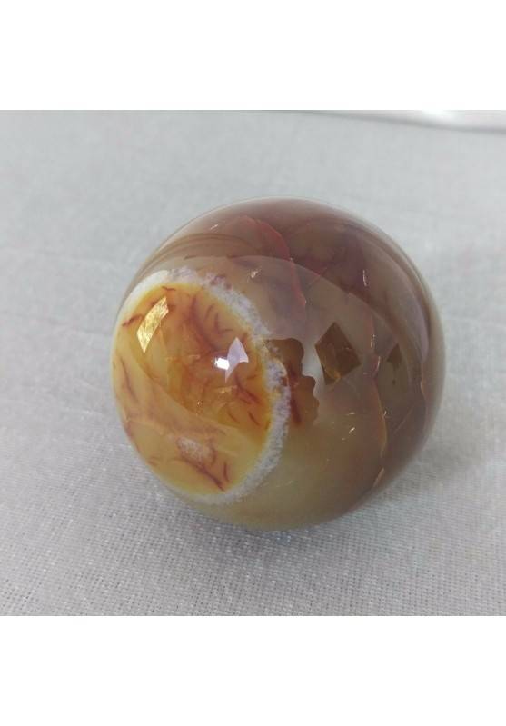 CARNELIAN AGATE Sphere Tumbled Stone Crystals MINERALS Crystal Healing Quality A+−3