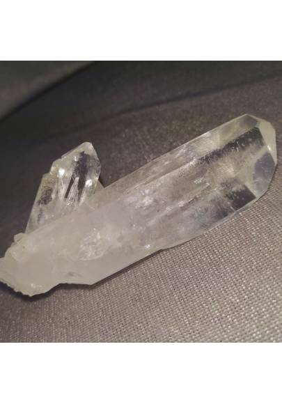 MINERALS * Natural Cluster of Clear QUARTZ Point Crystal Healing-1