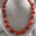 Necklace PEARL in CARNELIAN Tumbled Stone Crystal Healing Chakra Jewel MINERALS A+-2