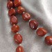 Necklace PEARL in Red Jasper Crystal Healing Chakra Jewel MINERALS Chakra-4