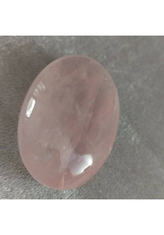 Palmstone BIG in Rose Quartz Tumbled Massage Plate LOVE Crystals Reiki-2