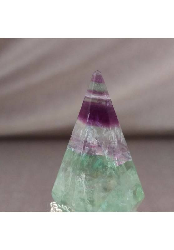 Professional Pendulum in FLUORITE Divination Crystals Chakra Meditation Silver-4