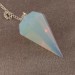 Professional Pendulum in OPALITE Divination Crystals Chakra Meditation Silver-4