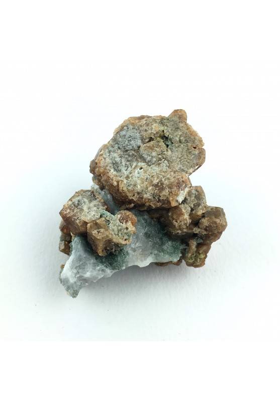 * Historical Minerals * Grossular Garnet with Quartz - Val Camonica - Braone (ITALY)-1