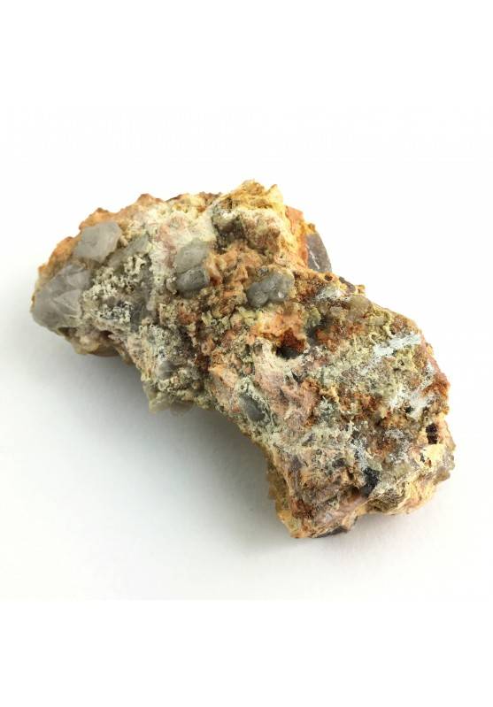 * Historical Minerals * ORTHOCLASE Quartz Point on Matrix Cuasso al Monte - Italy-3