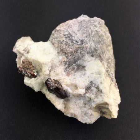 * Historical Minerals * GARNET on Matrix - Val Codera Sondrio - ITALY High Quality A+-2