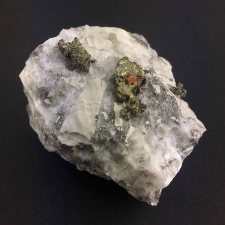 * Historical Minerals * Marcasite & Calcite on Matrix - Suello Lecco Italy-1