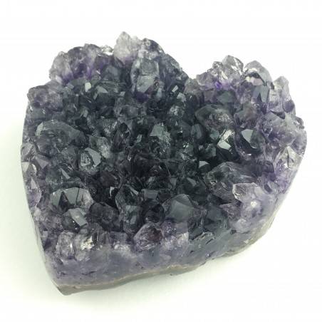 Heart Purple Amethyst Druzy High Quality A+ LOVE Crystal Healing Minerals & Specimens-4