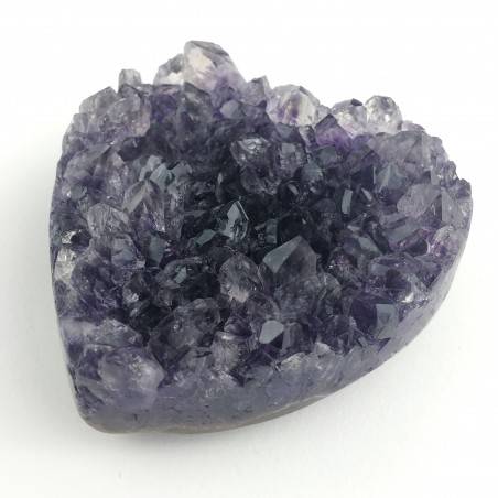 Wonderful Heart Amethyst Druzy Crystals High Quality A+ Crystal Healing-4