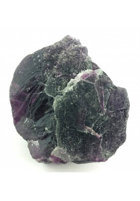 LARGE Piece in RAINBOW FLUORITE Green - Purple Specimen Crystal Healing Zen-2
