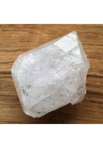 BIG Diamond in ELESTIAL QUARTZ HYALINE Double Terminated Specimen Quality A+-1