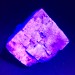 Purple Fluorite Cubic Fluorescent rogerley mine 82gr - UK - High Quality A+-2