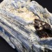 Raro Campione CIANITE con QUARZO e STAUROLITE Minerali GREZZO Cristalloterapia-5