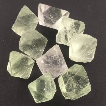 Fluorite Ottaedrica Grezza Doppia Piramide Quarzo Chakra Cristalloterapia-1