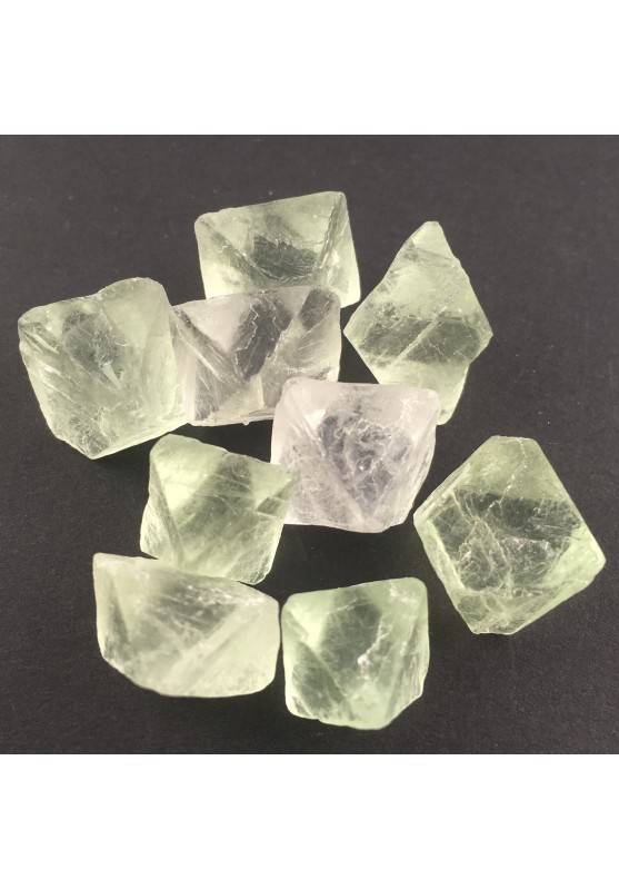 Fluorite Ottaedrica Grezza Doppia Piramide Quarzo Chakra Cristalloterapia-2