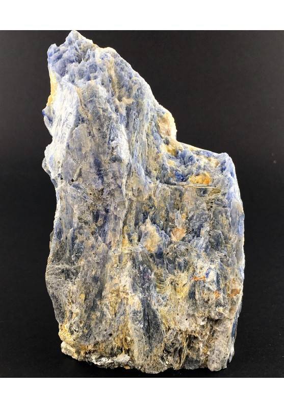 Grande CIANITE Blu con QUARZO Minerali Grezza Base Collezionismo Arredamento-1