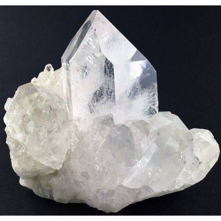 Druzy Clear QUARTZ Cluster Druzy Rock CRYSTAL Specimen Crystal Healing-1