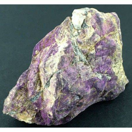 Stupenda PURPURITE GREZZA Grande Alta Qualità Minerale Viola Cristalloterapia-2