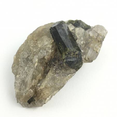 * Historical Minerals * Precious Epidote crystals on Quartz Val di Mello-3