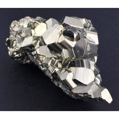 * MINERALS * Pentagonal Pyrite from Perù EXTRA Quality Specimen Chakra Zen-1