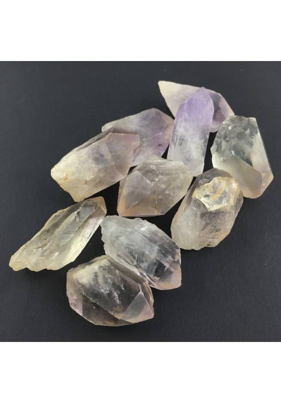 Big AMETRINE QUARTZ AMETHYST CITRINE Point Purple Crystal Healing-1