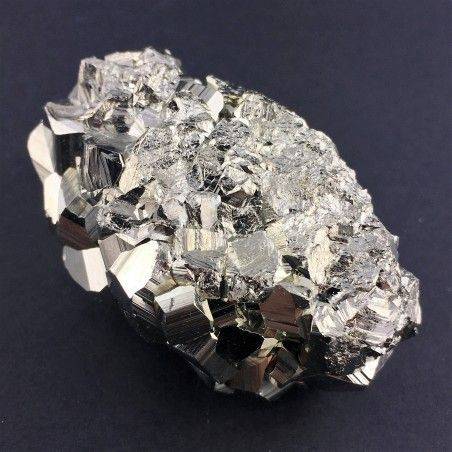 * MINERALS * Pentagonal Pyrite from Perù EXTRA Quality 142g 32x55x37mm Chakra-3