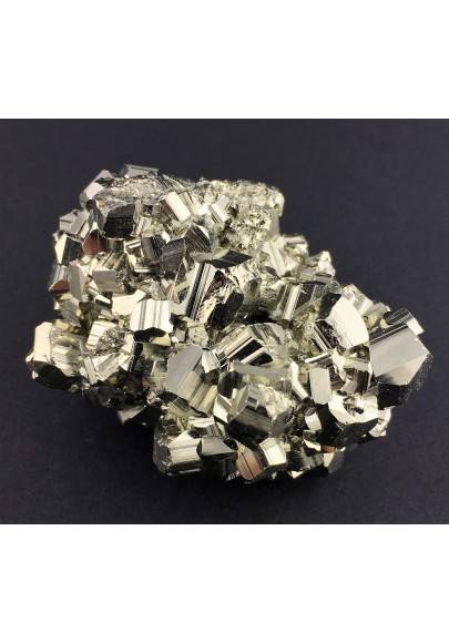 * MINERALS * Pentagonal Pyrite from Perù EXTRA Quality Crystal Healing 180g Zen-1