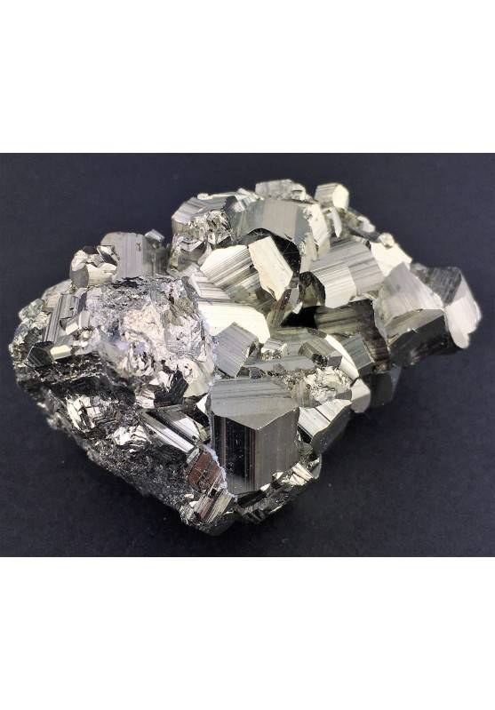 * MINERALS * Pentagonal Pyrite Perù Quality A+ Crystal Healing Specimen-3
