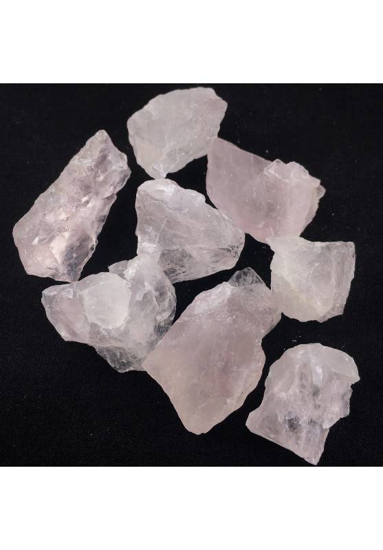 Natural Pink Fluorite Quartz Crystal Stones Rough Polished Gravel Specimen ST 