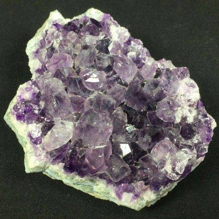 AMETHYST DRUZY Purple MINERALS Wonderful 355gr Geode Chakra Reiki High Quality A+-1