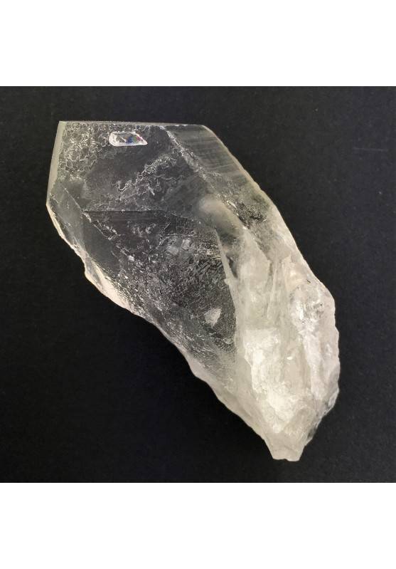 Grande Minerales CUARZO IALINE Punta en Bruto Terapia de Cristales Extra Calidad-3