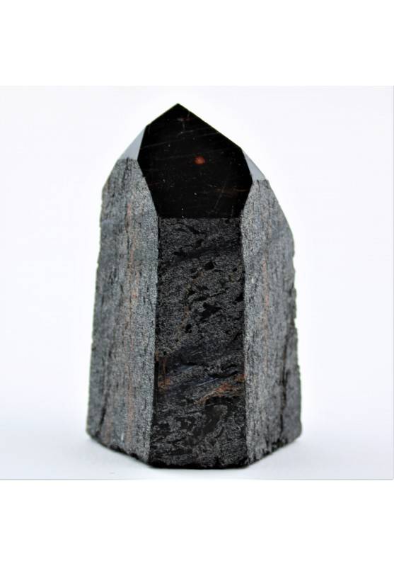 Minerales * Grande Punta TURMALINA NEGRA Cruda Decoración de Hogar Chakra 182g-1