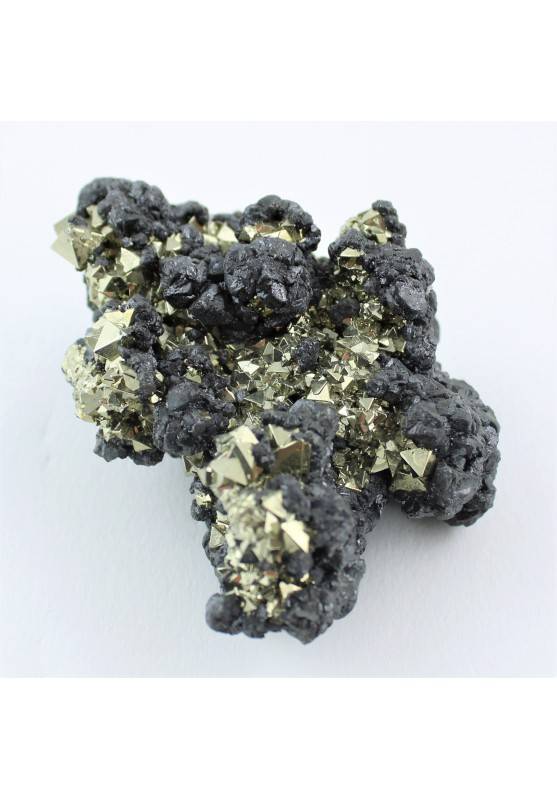 PIRITA con Marcasita Minerales Alta Calidad Decoración de Hogar Piedra Zen A+-1