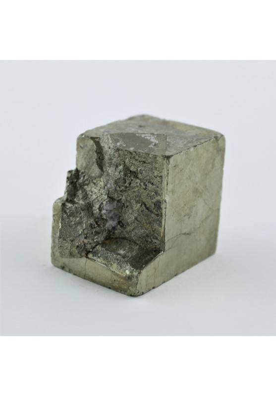 Minerales de PIRITA Cubica Grande Terapia de Cristales Decoración de Hogar 82g-2