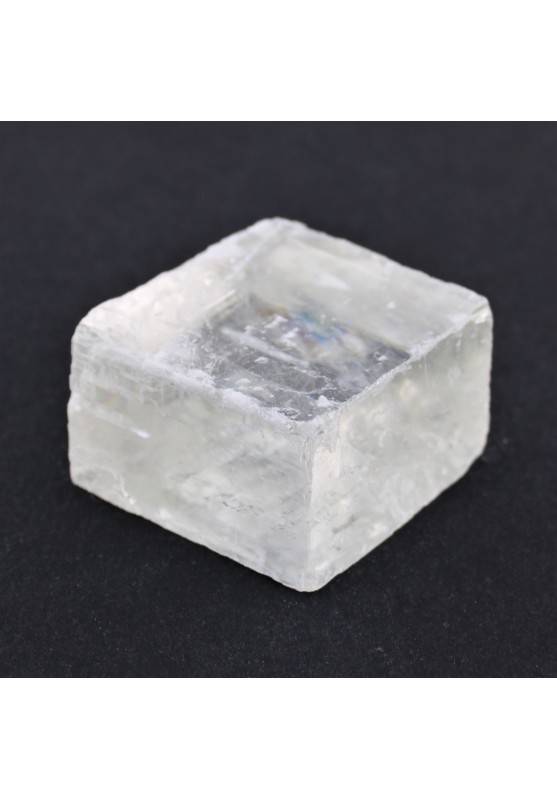 MINERALS * Optical Ice Calcite Iceland Spar Natural Rose Crystal Healing 43g-1