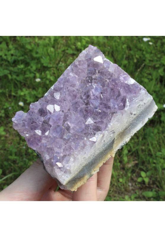 Good Beautiful Natural Rough Druzy Amethyst with Flower Crystal Healing Specimen-1