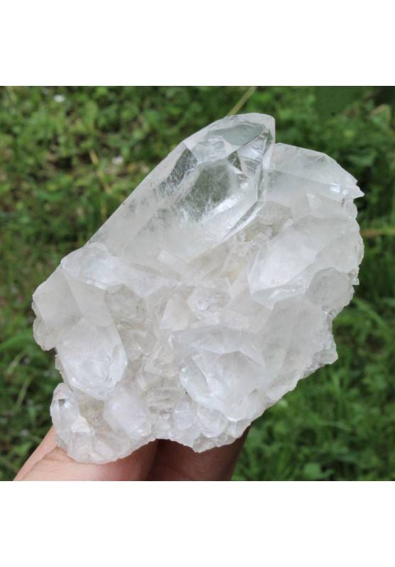 Ottimo Minerale Gruppo di Quarzo IALINO Collezionismo Arredamento Zen Chakra-2