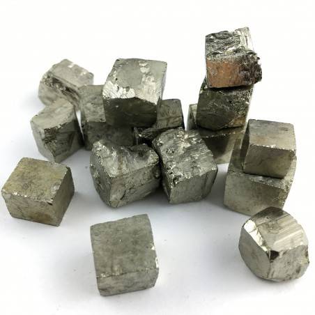 Cubic Pyrite from Navajun Rough La Rioja Specimen Chakra Crystal Healing-2