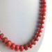 Precious Necklace in Coral Red Natural Gift Idea MINERALS High Quality A+-2