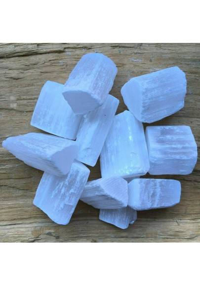 Rough SELENITE from BRAZIL *MINERALS* Quality Crystal Healing Chakra Reiki A+-1