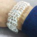 HYALINE Quartz Clear Bracelet UNISEX MINERALS Chakra Rock CRYSTAL Beads-1