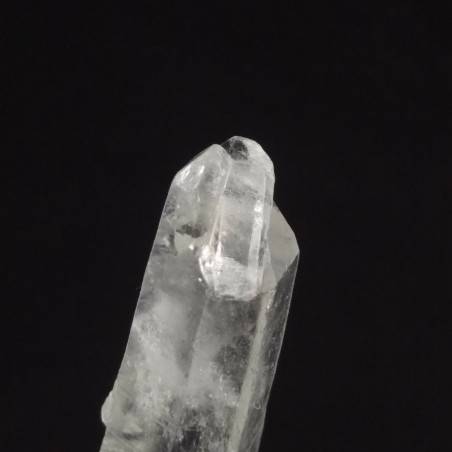 MINERALS *Double Terminated Clear QUARZ Rough Crystal Healing 23.2g-4