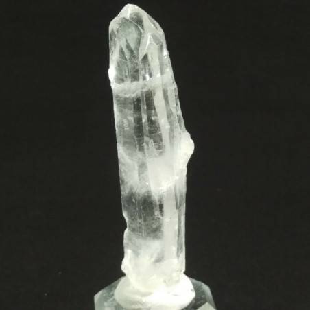 MINERALS *Double Terminated Clear QUARZ Rough Crystal Healing 26.4g-1