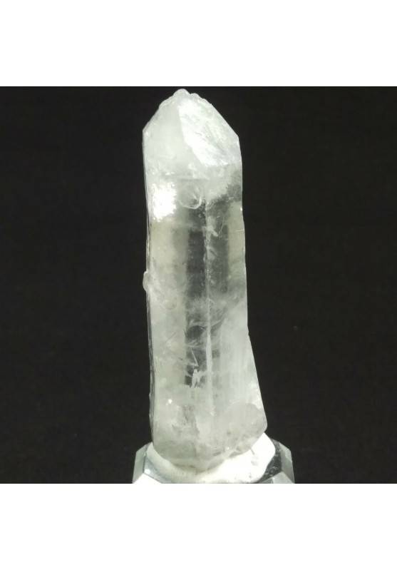 MINERALS *Double Terminated Clear QUARZ Rough Crystal Healing 43.2g−3