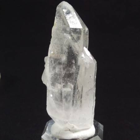 Double Terminated Clear QUARTZ Crystal Crystal Healing MINERALS A+ 27-38g-4