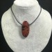 Pendant Gemstone in RED Jasper MOGANO MINERALS Zen Rarissimo Jewel Gift Idea A+−3