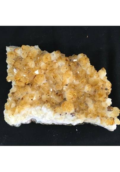 Druzy CITRINE Quartz Very High Quality MINERALS Crystals Point Chakra Geode!-1