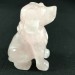 Cherry Quartz DOG BIG Size ANIMALS Crystal Healing Gift Idea A+ MINERALS−3